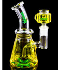 Ooze Glyco Glycerin Freeze Bong - Juicy Yellow