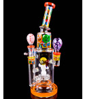 Cheech Glass – Cartoon Drip Real Life Confusion Bong w/ 2 Glass Hand Pipes