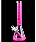 Cheech Glass - 15" Sparkle of My Life Beaker Bong - Pink