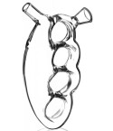 Glass Knuckle Hand Pipe