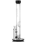 Grav® - 20" Extra Large Straight Base Water Pipe - Black Accents