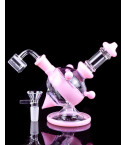 Raygun Cosmic Glass Bong - Pink
