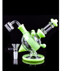 Raygun Cosmic Glass Bong - Green