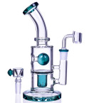 The Primal - 9" Showerhead Perc Bong/Dab Rig