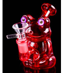Cute Lil Froggy Mini Bong - Red
