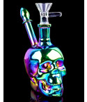 Mini Mystic Skull Bong - Iridescent 