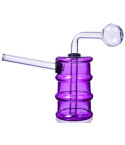 Mini Barrel Oil Burner Pipe Bong