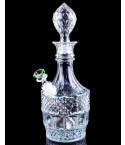 Vintage Crystal Decanter Style Bong - Liquor