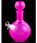 Vintage Crystal Decanter Solid Color Glass Bong - Cruet - Purple