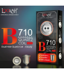 Lookah® - 710 Quartz Wax Dish Coils - B