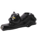 Black Cat Ceramic Pipe