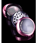 Mighty Morphin Purple Ranger - Chromium Crusher® - Convex Cap Dual Four-Part Grinder - 50MM - Rose Gold
