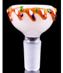 Tasty Buds - 14mm Male Ice Cream Cone Bowl - Amber