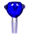 The Baubles - 10mm Male Dry Herb Bowl - Smoking Accessories - Blue
