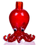 Octopus Bubble Carb Cap - Red