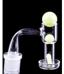 Terp Slurper Quartz Dab Banger w/Pill & Marble Set - 14mm Male