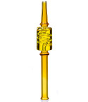 Freezable Glycerine Glass Nectar Collector - Amber