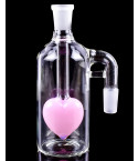 14mm 90° Cupid Heart Ash Catcher