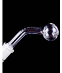 14mm 45° Male Glass Downstem for Oil Burner Bong or Rig