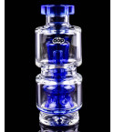 Dop Glass Chug Top Focus V Carta Attachment - Blue