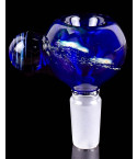 14mm Galaxy Silver Fumed Marble Bowl