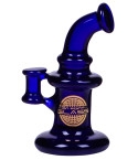 On Point Glass Mini Rig Carb Cap - Blue
