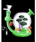 The Bonsai Clip - Bliss Beaker Bong Green