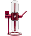 Stundenglass™ Gravity Hookah Bong V3 - Velvet Burgundy