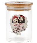Cheech and Chong Glass Stash Jar | 40th Anniversary - Medium	
