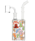 Glow Mushroom Juice Box Dab Rig