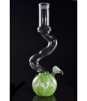 16" Snake Neck Water Pipe - Green 