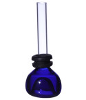 Male Dry Herb Bowl With Long Stem- Blue
