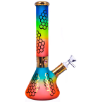 The Eclipse - 12" Multicolor Beaker Bong