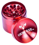 Red Yoshi - Viking Axe™ - - 40mm Four Part Concave Grinder - Red