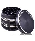 Chromium Crusher® - Four Part Grinder - 63mm - Black/Silver