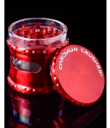 Chromium Crusher® - Precision Four-Part Hybrid Grinder - 62MM - Red