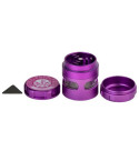 Hot Girls - Puff Puff Pass - 55mm 3-Part w/ Removable Screen - Purple