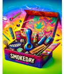 SmokeDay Glass Pipe Treasure Box