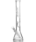 Grav® - Medium Clear Accent 12" Beaker Base Water Pipe