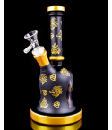 Gold Navy Electroplated Bong