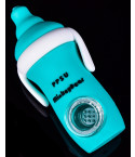 Baby Bottle Silicone Hand Pipe - Teal