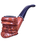 5.75" CHURCHWARDEN BENT END PIPE - KING