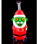 Zombie Santa Claus Silicone Bong