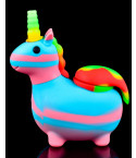 Twilight Twinkle - Cotton Candy Unicorn Silicone Bong