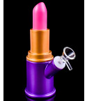 Cute Lipstick Mini Bong - Pink