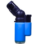 Sky® Torch - Premium Mini Swivel Neon Angled Torch Lighter - Blue