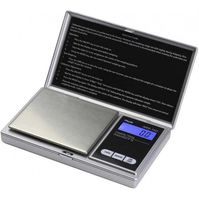 AWS - 1KG Series Digital Pocket Weight Scale 1kg x 0.1g - Scales