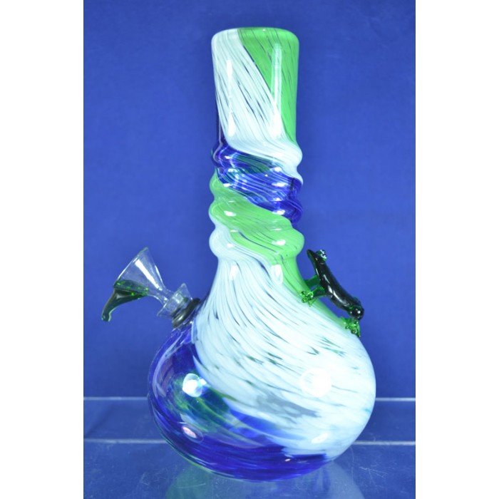 8" Happy Frog Bong Winter Green The Greatest Online