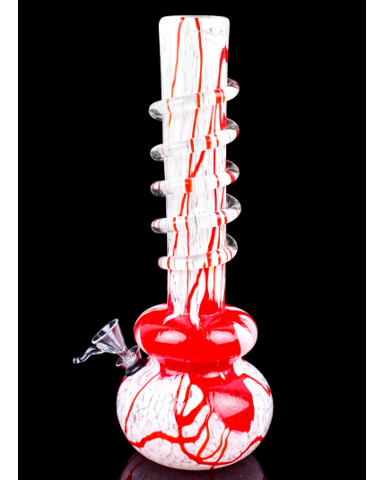 Grav® - Clear Menorah Bong -SmokeDay
