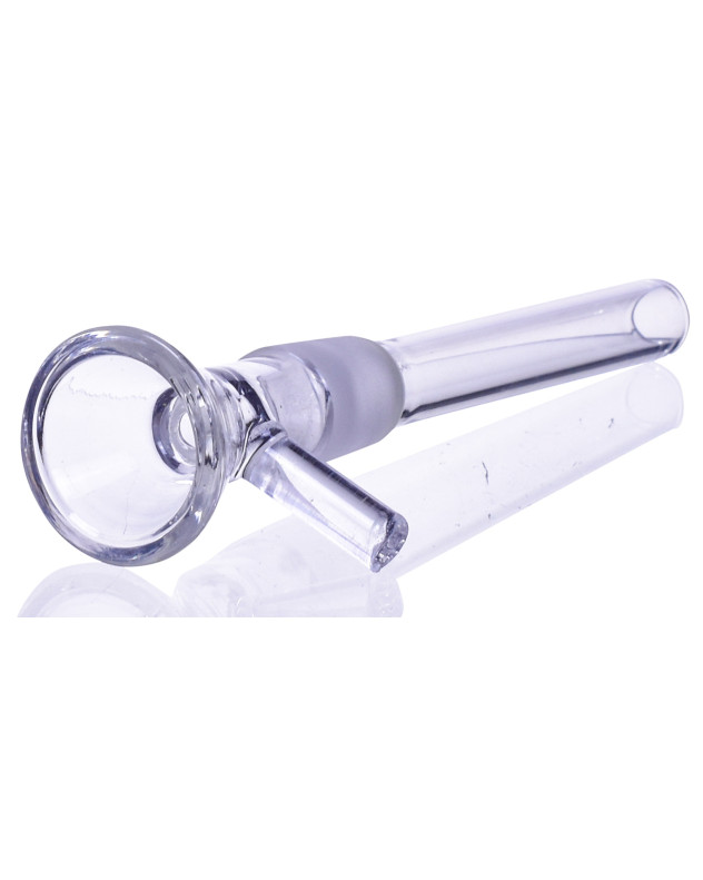 4.5''Hookah Water Smoking Pipe Glass Bong Downstem with 14mm Male Bowl